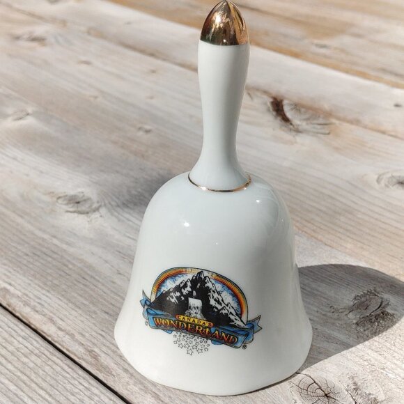 Vintage Canada's Wonderland Porcelain Bell Made in Japan - Picture 2 of 5